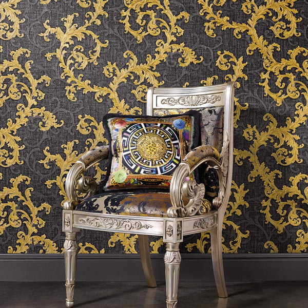 Revêtement mural Baroque & Roll by Versace -réf: 962316- - Revêtement Maroc